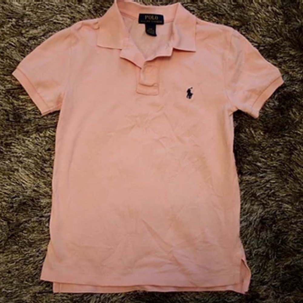 Ralph Lauren soft pink shirt